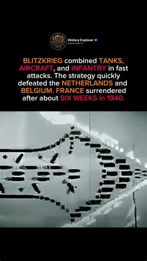 How Blitzkrieg Crushed Western Europe So Quickly | WWII FACTS #shorts #history