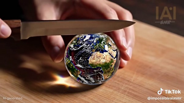 Ai glass cutting but I keep edging you🥀 #ai #funny #viral #asmr #goviral #meme #aismr #fyp