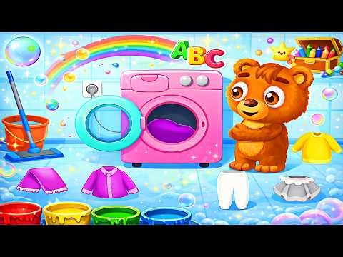 Kids Learn Colors Game 3D - Fun Educational Video for Preschool