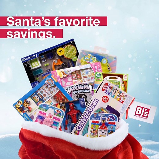 5.3K views · 38 reactions | Just like Santa’s gift bag, our savings on toys are never-ending. Check out these items available in-Club and pick up toys for every member of the family. | BJ's Wholesale Club | Facebook