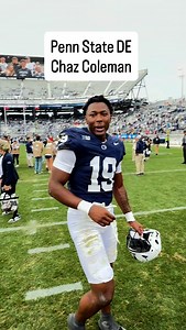 10K views · 867 reactions | Penn State defensive end Chaz Coleman gets some love from offensive linemen following the FIU game. Coleman had a strip sack where he recovered the fumble and took it to the 5-yard line. Video by @joehermitt @chaz._hoops2 @vega_ioane @adonkoh68 | Penn State Football on PennLive | Facebook