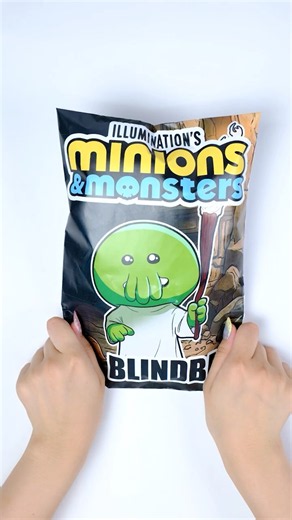 Minions & Monsters Blind Bag Unboxing: Goomi I'm free! Yes, I'm free! #minions #BlindBag #shorts