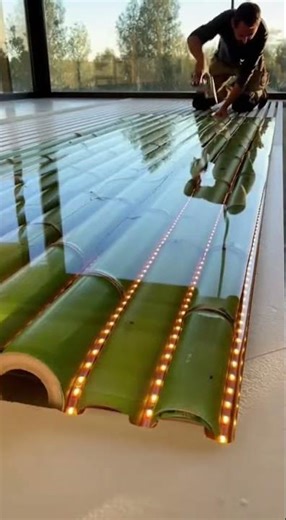 A cinematic high definition video capturing the installation of a luxury biophi