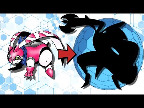 RABBITMON SHINKA! ANTYLAMON EVOLUTION LINE!