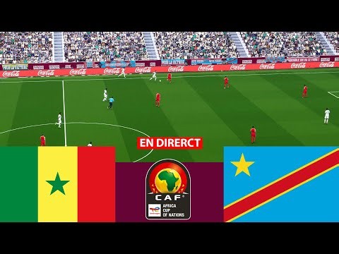 [EN DIRECT] Sénégal vs RD Congo⚽ Coupe d'Afrique CAF 2025 Match complet - Simulation de jeu vidéo