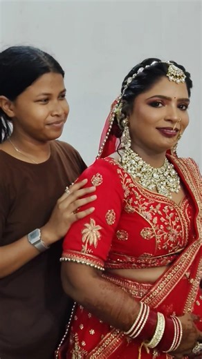 Phero na Nazar se Nazariya 💖 Bride transformation #makeup #trendingshorts #transformation
