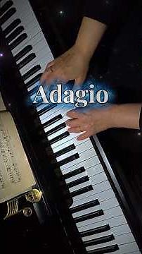 ✨️Bach "Adagio" (after Marcello) Calm & Beautiful Piano Music