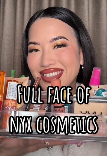 Full Face Makeup Tutorial with NYX Cosmetics