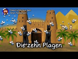 🌊🐸 The 10 Plagues of Egypt – Moses & the Great Adventure 🐝🌪️