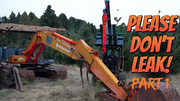 Part 1 - Rebuilding Rusty and Damaged Hydraulic Cylinders - Hitachi EX120-2