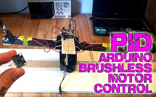 【熟肉】PID无刷电机控制教程丨Arduino控制丨无人机测试小实验