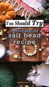 3.1K views · 33 reactions | How to make “salt beads” from the 1920s!...
