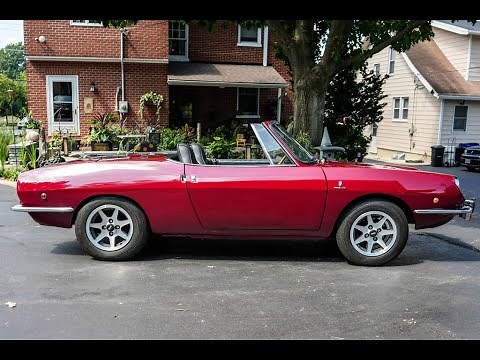 1969 Fiat 850 Spider Walk-around Video