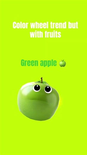 Color wheel trend with fruits! #trend