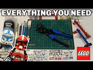 What do you need to Start DECALING? Every tool you need to decal lego Clones!