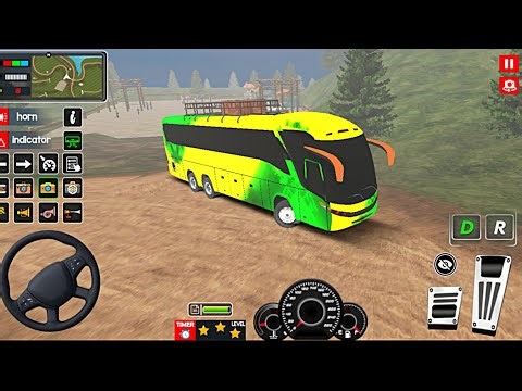 Euro Coach Bus Simulator 2025 | 🤣 Real City Driving Challenge Android Game