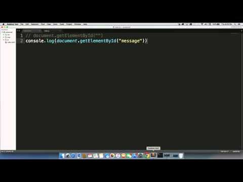 how to use getElementById("")