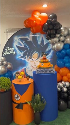 Decoración de dragones 🐉 ballz para cumpleaños #parati #goku #dragonballz #dragonball #parati #day