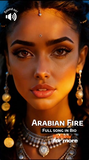 Arabian Fire 🔥 Rebirth through fire. Remembering… an ancient calling. Letting go… so you can fully become. 🎧 Link in bio #arabianfire#neXXa#awakening #identityshift #rebirth
