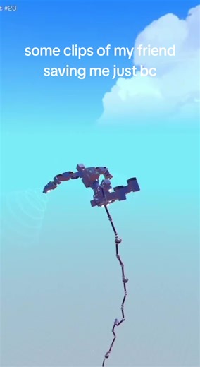 thought I was cooked💔#falling #mech #jet #trailmakers #catch @yugi mutou