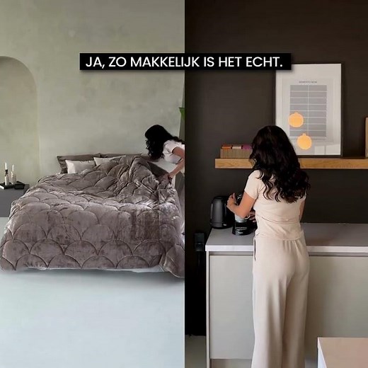 Je bed opmaken in 10 seconden?! 🤯🛏️