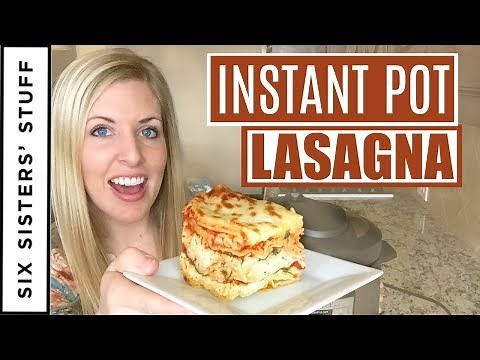 How to Make Instant Pot Lasagna for BEGINNERS!