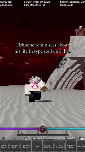Roblox Type Soul: Fishbone's Memory of His Fish