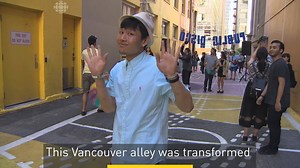 28K views · 342 reactions | Did you catch the back alley dance party near W. Hastings and Granville streets on Saturday? There are 3 more on the way. | CBC Vancouver | Facebook