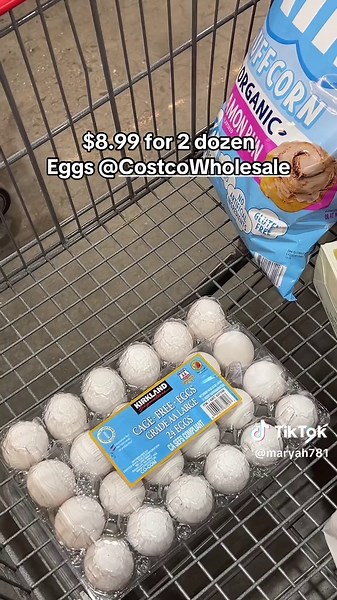 Costco Egg Prices: $8.99 for 2 Dozen Eggs