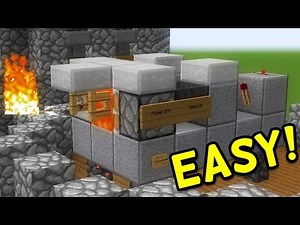 "FLAMING ARROW MACHINE GUN!" | Minecraft Tutorial | [EASY & FAST!]