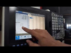 CNC Milling Mitsubishi M70 Tool Offset G43 2