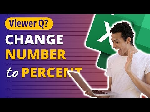 How to Change Numbers into Percentages in Excel 🔥 [EXCEL TIPS! ]