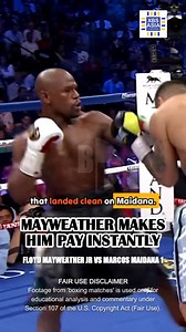 1.1M views · 7.1K reactions | 壘 This COUNTER COMBO shows WHY Floyd Mayweather is UNTOUCHABLE #Boxing #BoxingForever #FloydMayweather #MarcosMaidana | Boxing Forever | Facebook