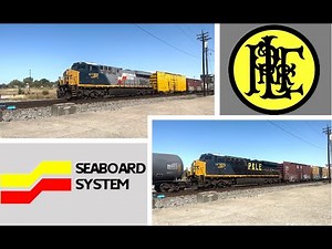 CSX #1982 Seaboard System & CSX #1875 Pittsburgh & Lake Erie Heritage Units