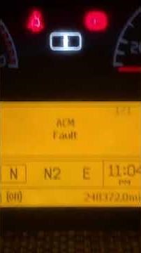 ACM fault Volvo truck 2019 battery problem