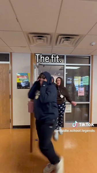 Can I get a ‘fit check?! Teachers pulled up for an underground spirit day in student drip, and it’s giving. No cap. #education #teachersofinstagram #school #student #spiritday