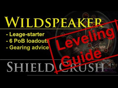 Shield Crush Wildspeaker | Leveling Guide | Phrecia League Start | PoE1