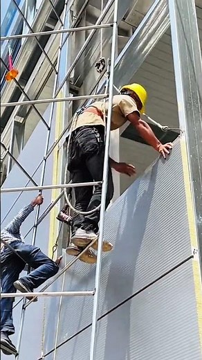 Glass Wool Panel Wall Installation