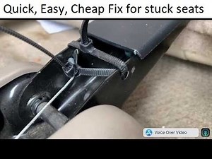 Quick Fix Rear Back Folding Seat won't go down 2000-2006 Chevy Tahoe GMC Yukon Suburban Escalade