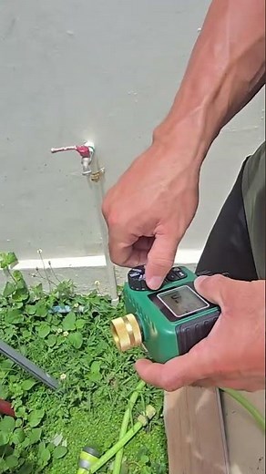 Stop watering your lawn manually! This 2-zone brass timer is pure magic 🤯💧