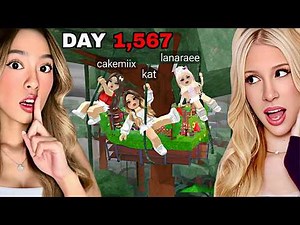 We Built A TREEHOUSE BASE In The JUNGLE BIOME For 99 Nights In The Forest..