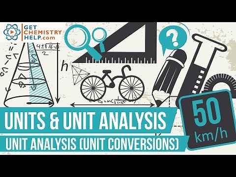 Chemistry Lesson: Unit Analysis (Unit Conversions)