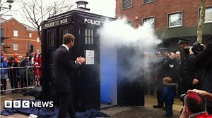 Doctor Who Tardis-style police box unveiled in Boscombe