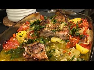 Pork Ribs on a Bed of Vegetables in the Oven | La Flory in the Kitchen