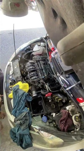 Replace the water hose and clean the throttle body