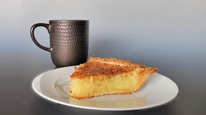 Coconut Custard Pie