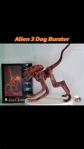 ฟิกเกอร์ Alien 3 Dog Burster สุดน่ารักสำหรับนักสะสม
