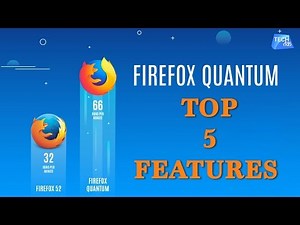 Here are the top 5 new features of New Firefox: Firefox Quantum | TechTak