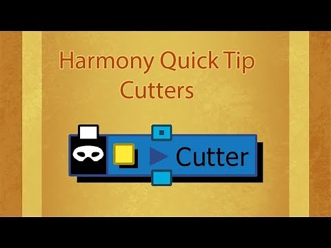 Cutter basics in Toon Boom Harmony
