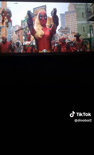 Deadpool and Wolverine Clash with Nice Pool as a Shield